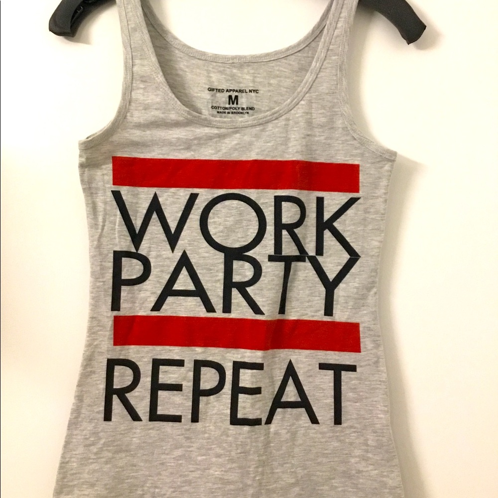 Work Party Repeat tank